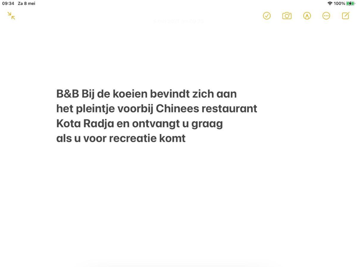 B&B Bij De Koeien Tubbergen Екстериор снимка